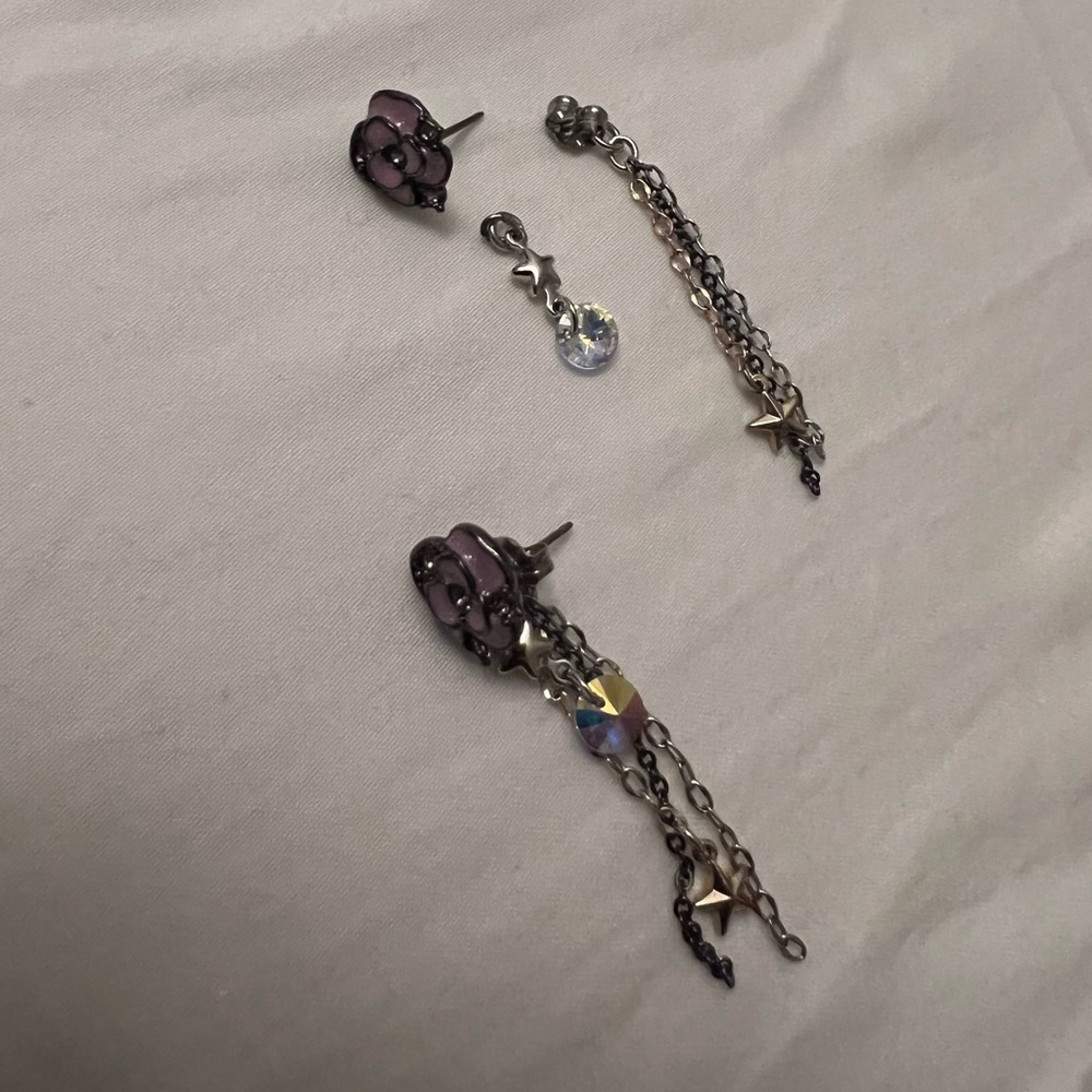 Anna Sui Vintage Layering Earrings